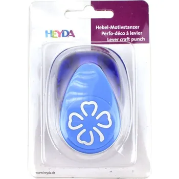 Děrovačka Výsekový strojek, čtyřlístek 22 mm, obrysový