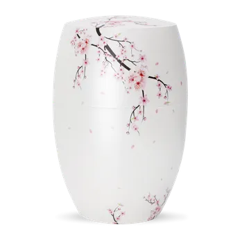 Smuteční dekorace Ekologická urna Botanique - Třešňový květ
