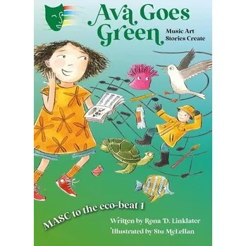 Cizojazyčná kniha Ava Goes Green - Linklater, Rona D.