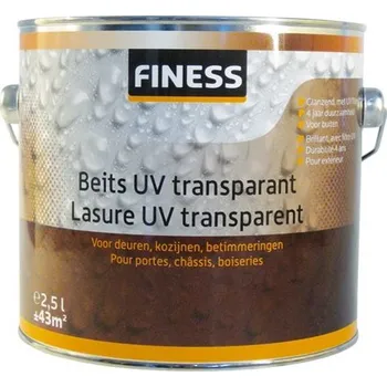 lazura SPS Finess lazura UV středněvrstvá - lesk 2,5l