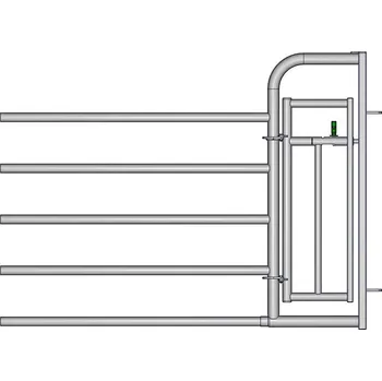 Výsuvný díl 5-trubkový JOURDAIN EX5 DUO V2 - s obslužnou brankou