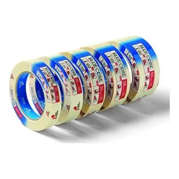 Lepicí páska Lepící páska, CORE, papírová, Schuller Eh,klar, žlutá, 25mm, 50m