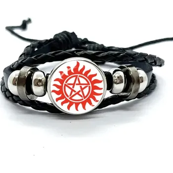 Náramek Náramek Supernatural (Lovci duchů) - pentagram (42)