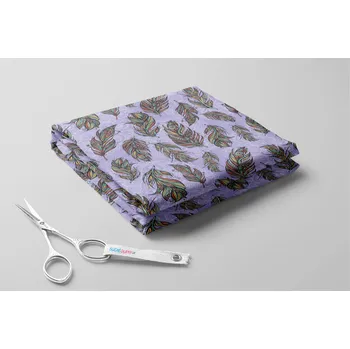 Softshell zimní, Peříčka a mandaly Barva: Světle fialová