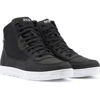 Moto obuv TCX Mood 2 Gore-Tex Boots Black/White/Green 43