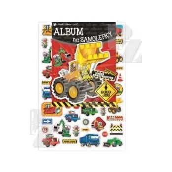 samolepka Samolepící etikety Stroje s albem na samolepky