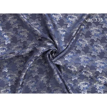 HEDVA ČESKÝ BROKÁT Ondrin 160 krojový brokát MALÝ KVĚT modrá | 335