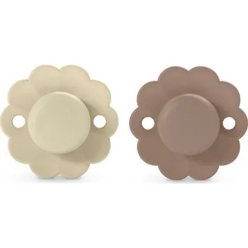 Suavinex Dudlík SX PRO fyziologický 2 ks Wonder 6/18 m Gray + Umber