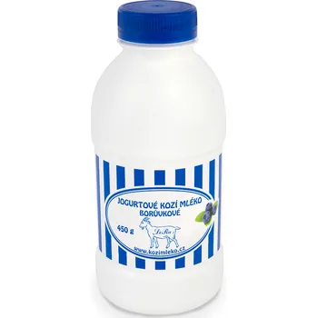 Jogurtové kozí mléko - borůvkové, 450 g