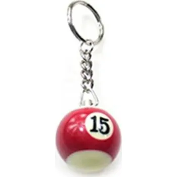 Kulečníková klíčenka &quot;15&quot; malá