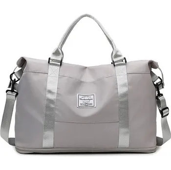 Cestovní taška Praktická taška na cesty - světle šedá velká