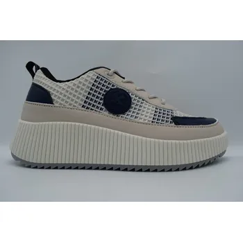 Dámské polobotky XTI dámská teniska 142465 béžovo-modrá Velikost: 37