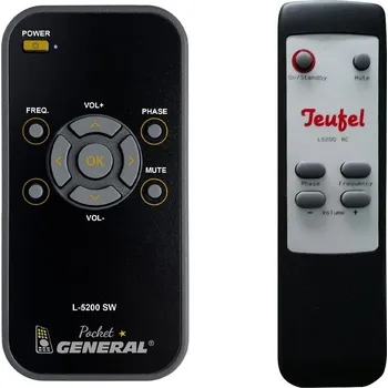 Dálkový ovladač TEUFEL L5200 RC - dálkový ovladač duplikát