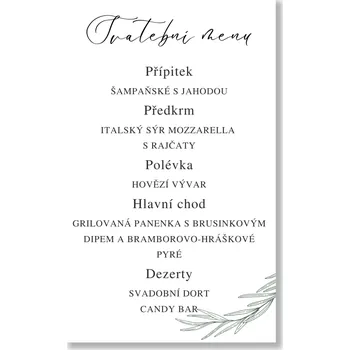 Party nádobí Personal Menu - Rosemary Zvolte množství: od 11 ks do 30 ks