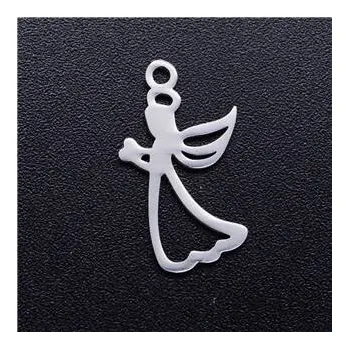 Přívěsek OK1343-ST Ocelový přívěšek - andílek