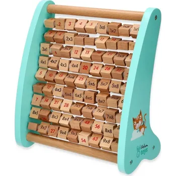 Dřevěná hračka Tabulka násobení