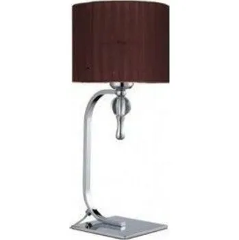 Lampička Stolní lampa AZzardo Impress table brown AZ2903 E27 1x60W IP20 33cm hnědá