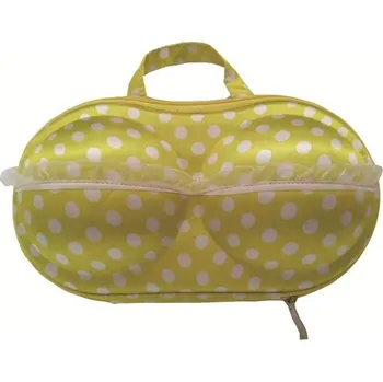 Úložný box Cestovní organizér na podprsenky - žlutá