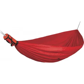 Houpací síť HamakaSEA TO SUMMIT HAMAKA SET ULTRA LIGHT Single red