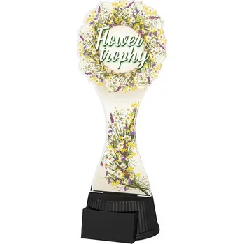 Akrylátová trofej ACUTCM120 | Květinová edice