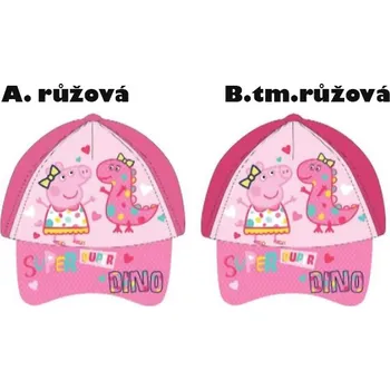 Čepice Dívčí kšiltovka Peppa Pig Disney 0349