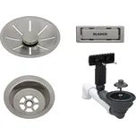 Odtoková sada Blanco v provedení Satin Platinum, pro jednu vaničku 207425