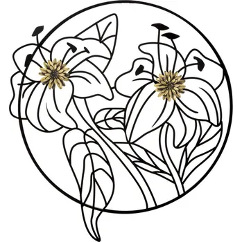 Mauro Ferretti Železný panel SIMPLY FLOTIS 63X2X69 cm