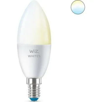 Žárovka LED Žárovka WiZ Tunable White 8718699787073 E14 C37 4,9-40W 470lm 2700-6500K, stmívatelná
