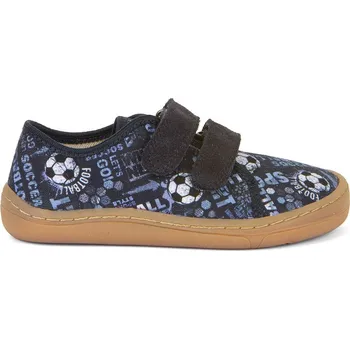 Dívčí tenisky Froddo barefoot plátěné tenisky blue+ míče 24