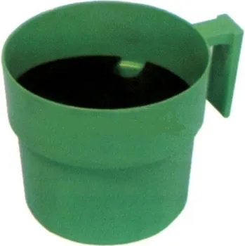 Oddojovací hrnek velký s kontrolní destičkou Barva: zelený