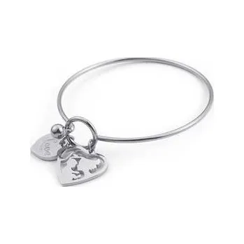 Náramek OPA1663-ST Ocelový náramek s přívěšky