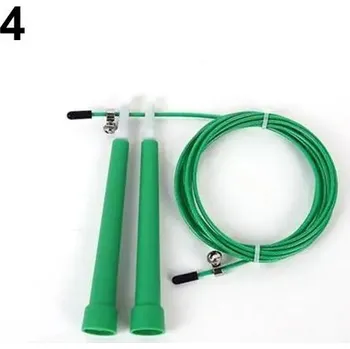 Švihadlo Crossfit švihadlo | ložiskové švihadlo | sportovní švihadlo - délka 3 m - Zelená