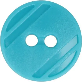 Knoflík Knoflík průměr 15,2 mm, barva Tyrkys (209)