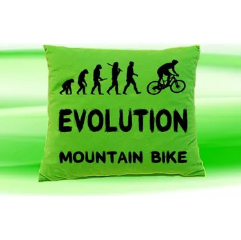 Polštář Polštář Evolution MOUNT AIN BIKE Zelený (polštářek evolution horské kolo)