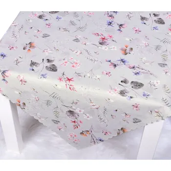 ubrus Ubrus s nešpinivou úpravou, Louka, šedá