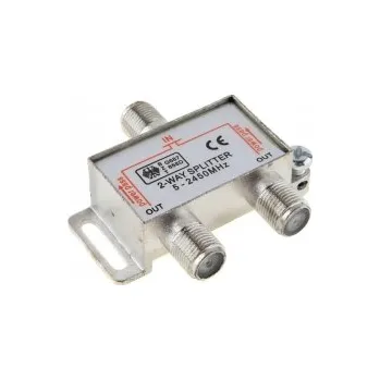 Anténní redukce Antenní rozbočovač na F konektory 1-2 výstupy 47-2400MHz