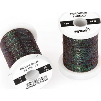 Sybai Perdigon Thread Brown Olive Pearl / 28