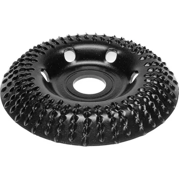 Brusný kotouč Rašle do úhlové brusky šikmá, 45°, 125 x 22,2 mm střední zub, TARPOL, T-90