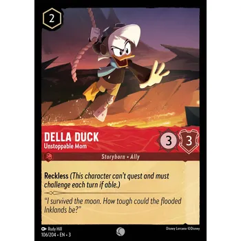 Karetní hra Della Duck 106/204 - Into the Inklands Typ karty: Standard