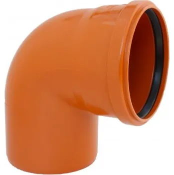 Kanalizační potrubí GIENGER Odpadní koleno KGB 87,5° DN 160 ø 160 mm