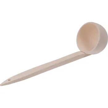 Naběračka Dřevěná naběračka - 35 cm