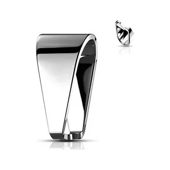 Piercing OK1230-10 Ocelový závěs - šlupna 5 x 10 mm