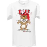 Tričko s potiskem Medvídek miluji tě dětské