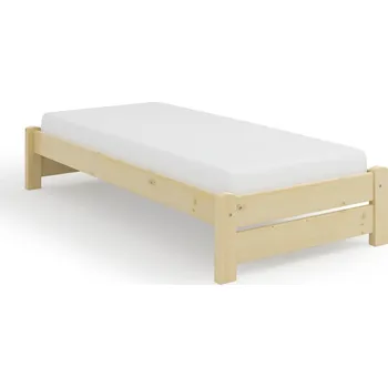 Postel Postel Kašpar masiv smrk 80x200 cm + rošt ZDARMA