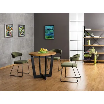 Jídelní stůl Stůl kulatý dub masivní CONO