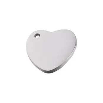 Přívěsek OK1224 ocelový přívěšek srdíčko