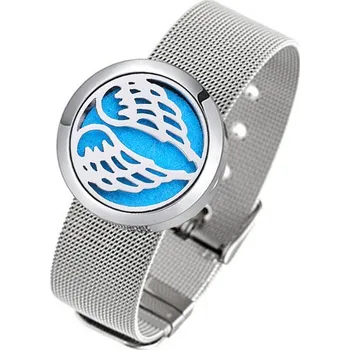 Náramek Aroma difúzní náramek Andělská křídla řemínkový