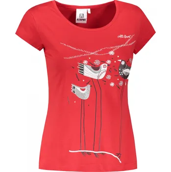 Dámské tričko Dámské triko ALTISPORT CARRYOVER ALW043122 ČERVENÁ XS