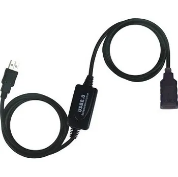 Počítačové příslušenství PremiumCord USB 2.0 repeater a prodlužovací kabel A/M-A/F 10m KU2REP10