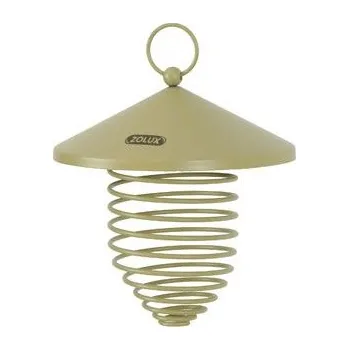 Krmítko pro ptáka Krmítko venk.SPIRALO na loj.koule kovzelená 11cm Zolux